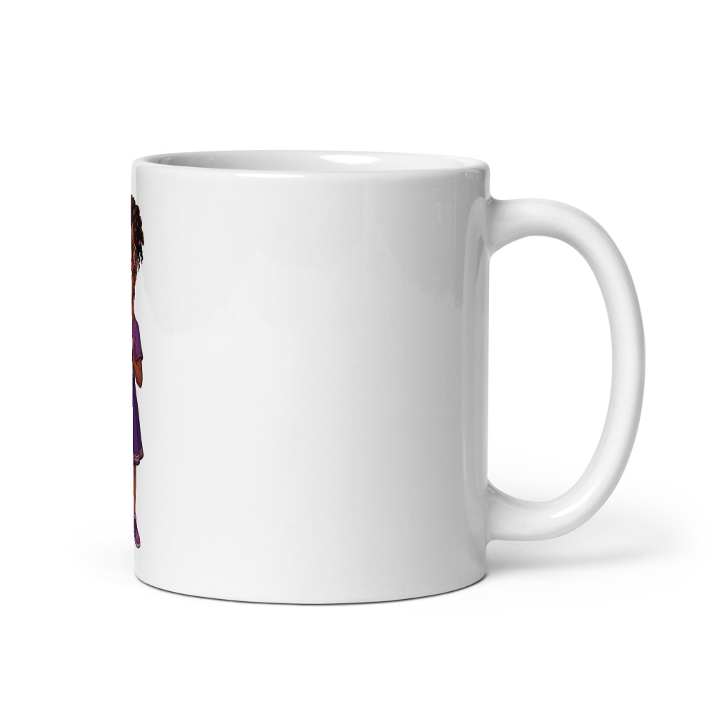 One Of A Kind Mug shown with the UnicornBAE design in the tone you choose